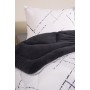 ETE HOMETEX ÇİFT KİŞİLİK LÜX WELSOFT YORGAN 195X215CM YANSIMA ANTRASİT 8696474231938